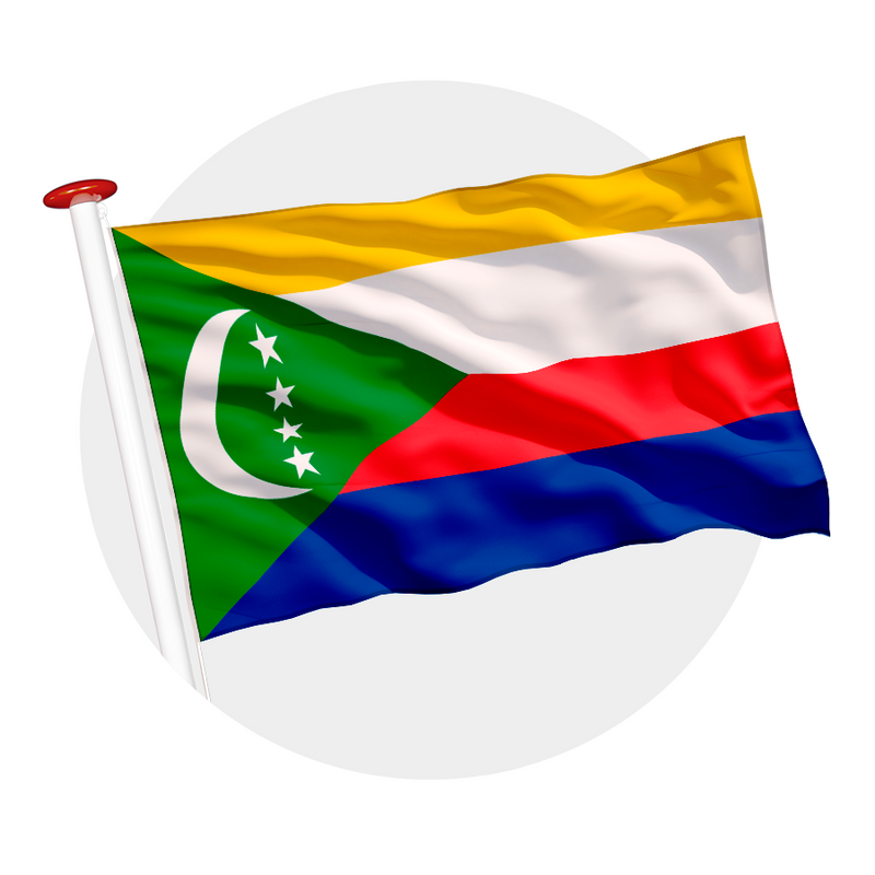 Vlag Comoren