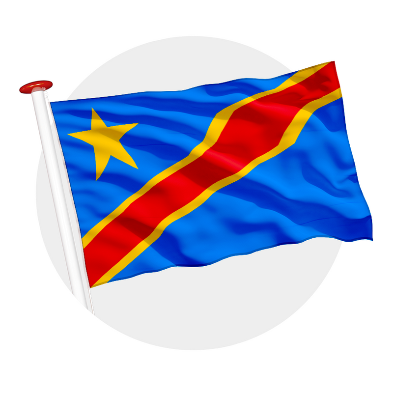 Vlag Congo-Kinshasa