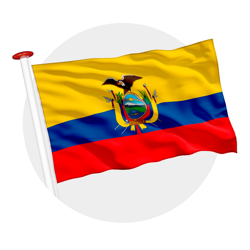 Vlag Ecuador