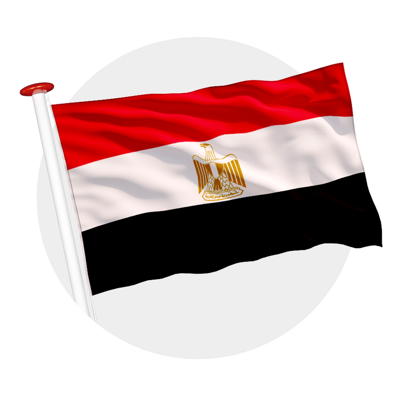 Vlag Egypte