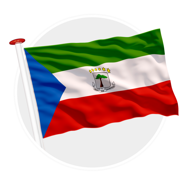 vlag Equatoriaal-Guinea
