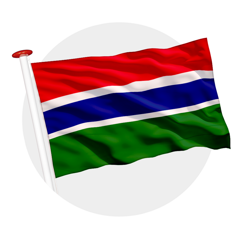 Vlag Gambia