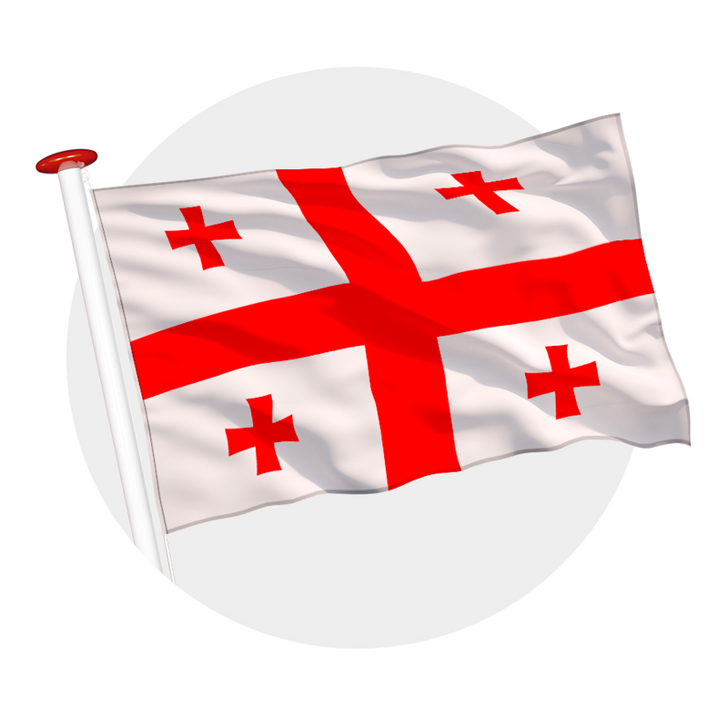 Vlag Georgië