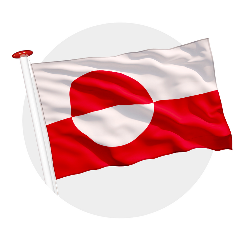 Vlag Groenland