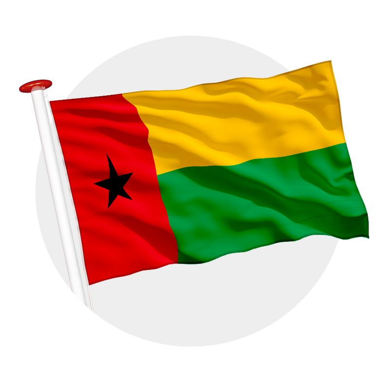 vlag Guinee-Bissau