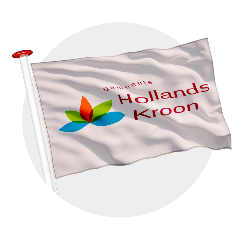 Vlag Hollands Kroon
