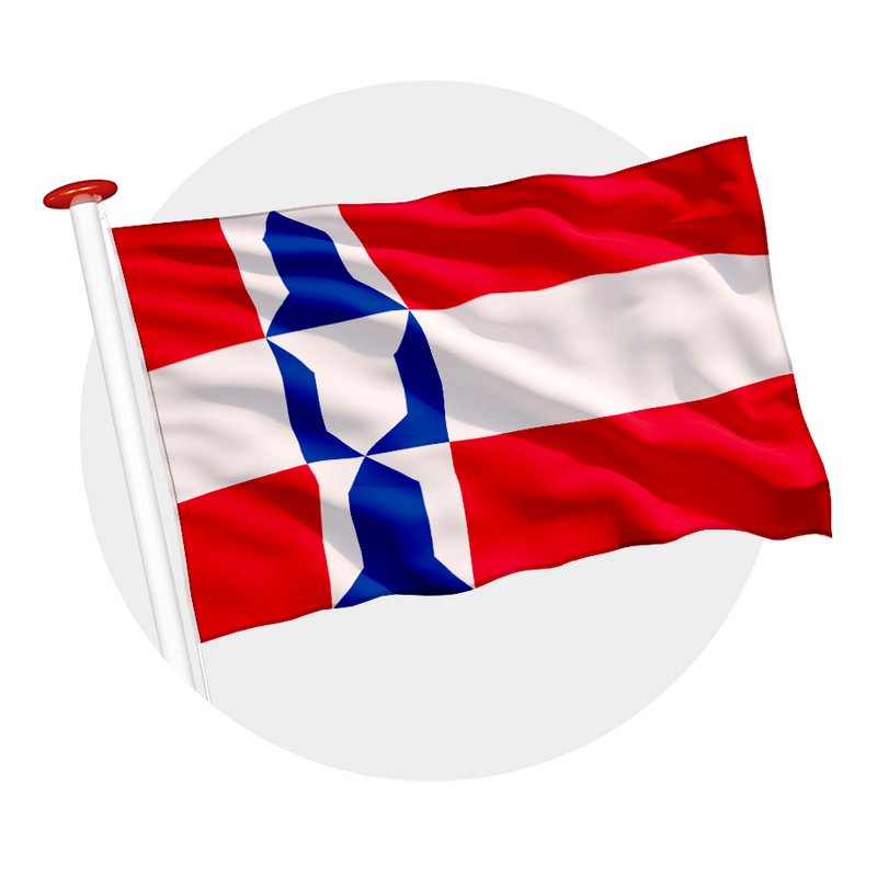 Vlag Houten