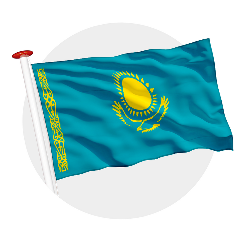 Vlag Kazachstan