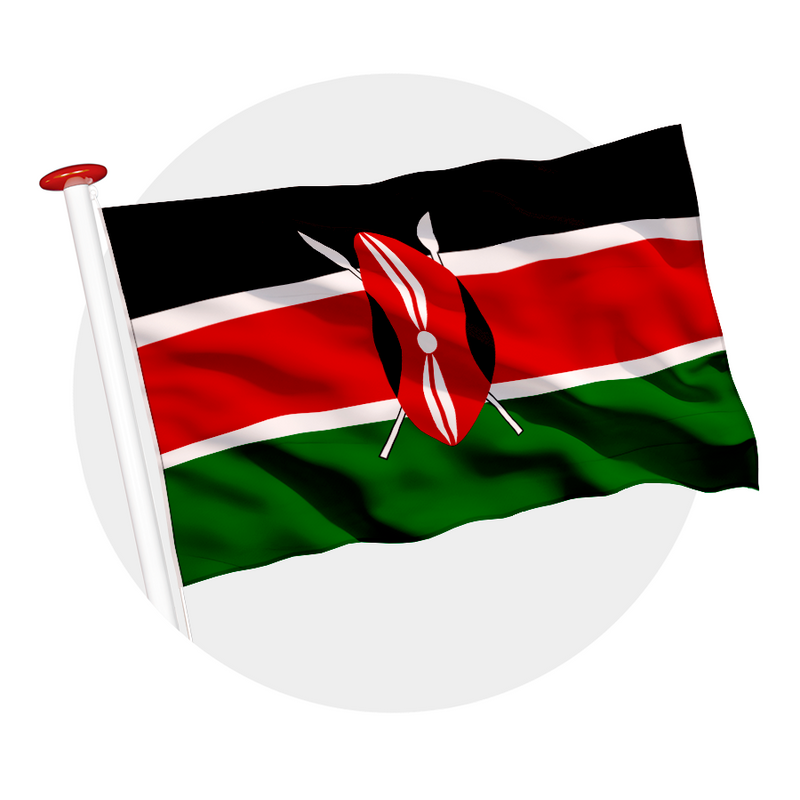 Vlag Kenia