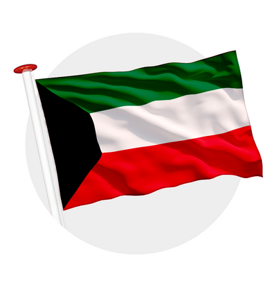 vlag Koeweit