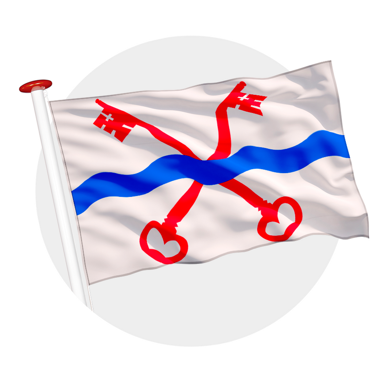 Vlag Leiderdorp