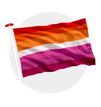vlag Lesbian Pride