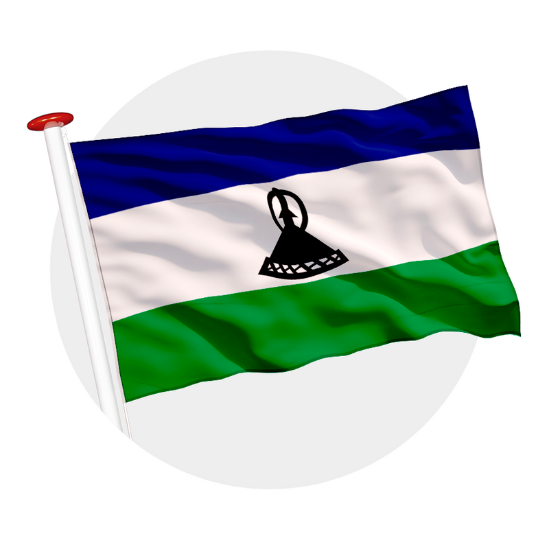 Vlag Lesotho