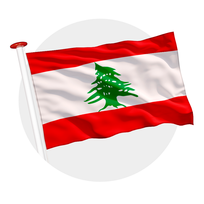 Vlag Libanon