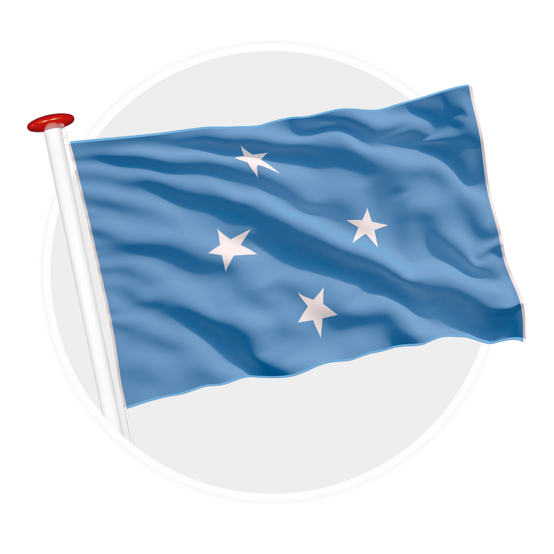 vlag Micronesië