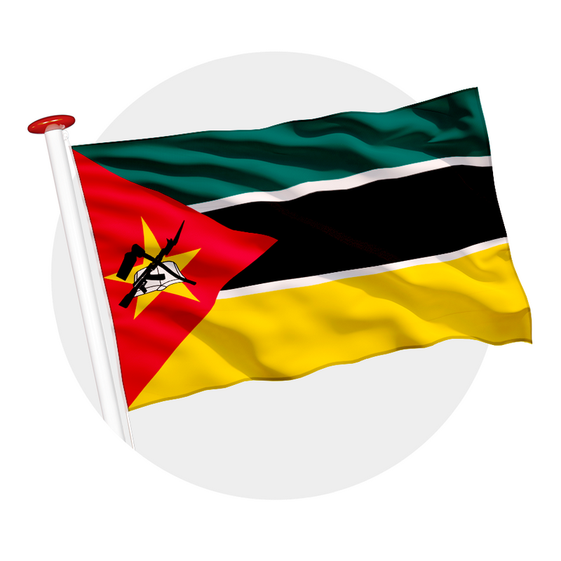 Vlag Mozambique