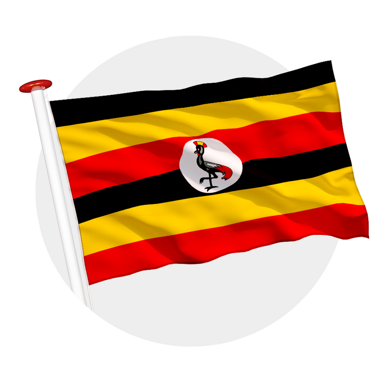 Vlag Oeganda