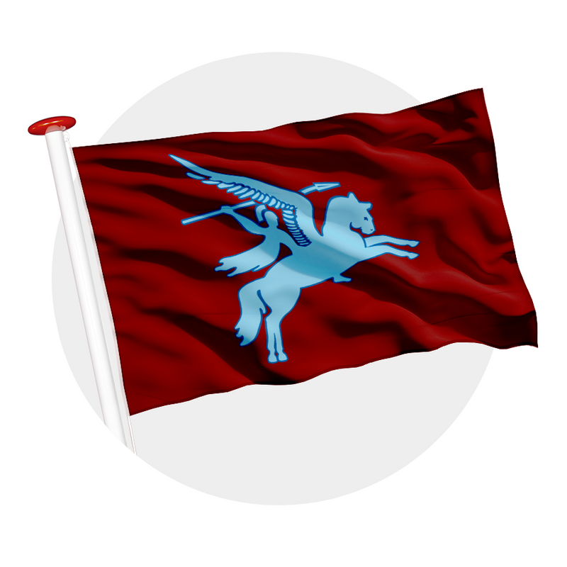 Airborne vlag