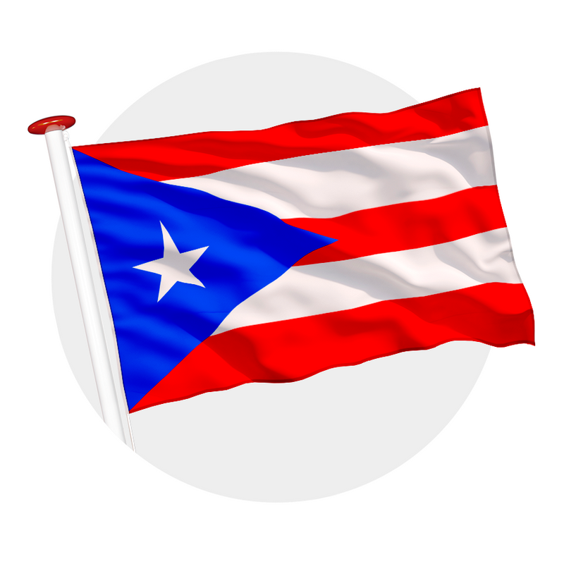 vlag Puerto Rico