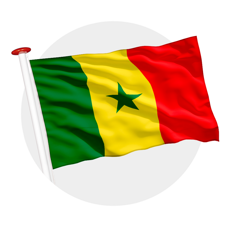 Vlag Senegal