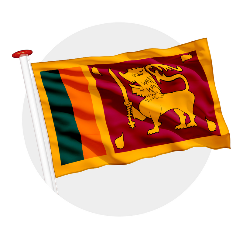 Vlag Sri Lanka