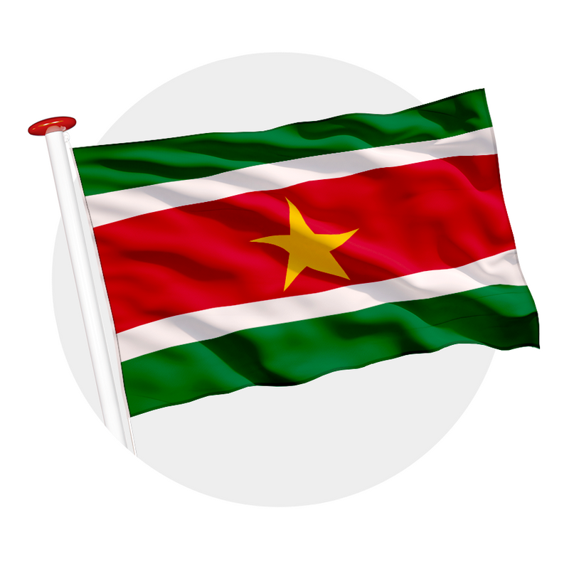 vlag Suriname