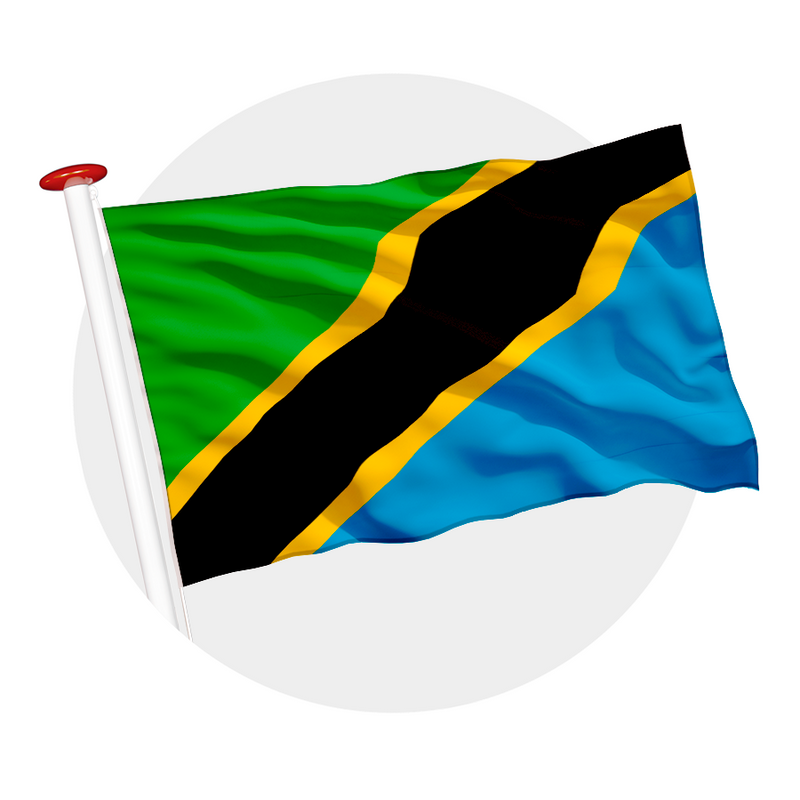 Vlag Tanzania