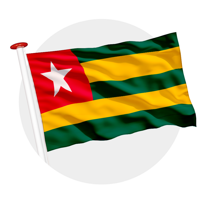 Vlag Togo