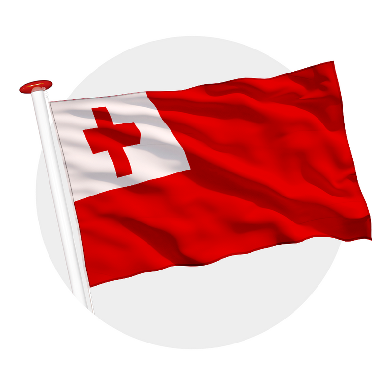 Vlag Tonga
