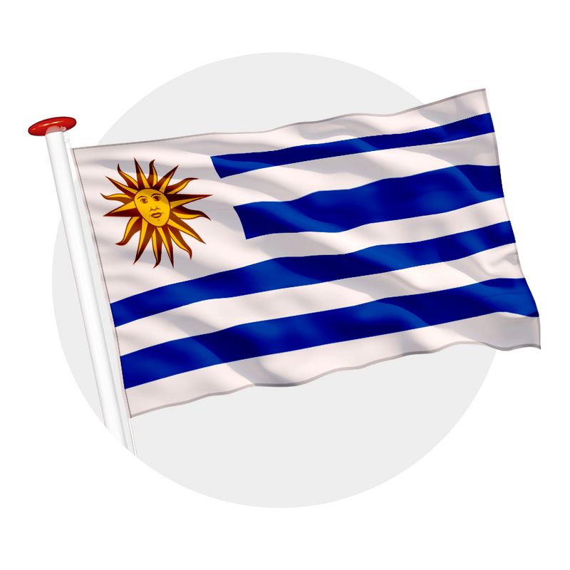 Vlag Uruguay