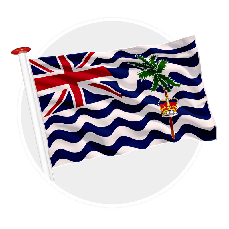 vlag Brits Indische Oceaanterritorium