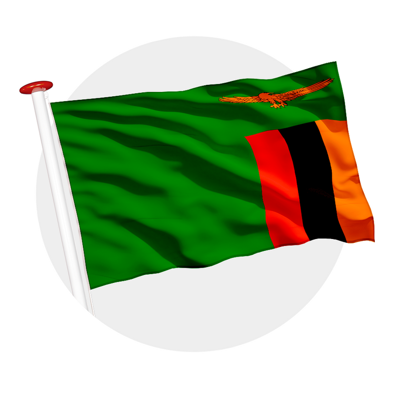 Vlag Zambia