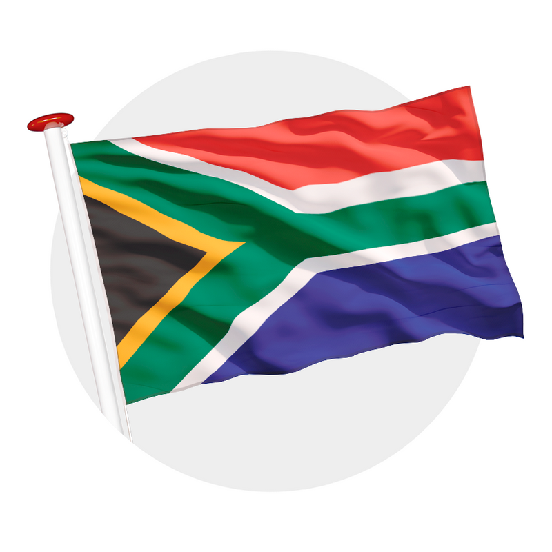 Vlag Zuid-Afrika