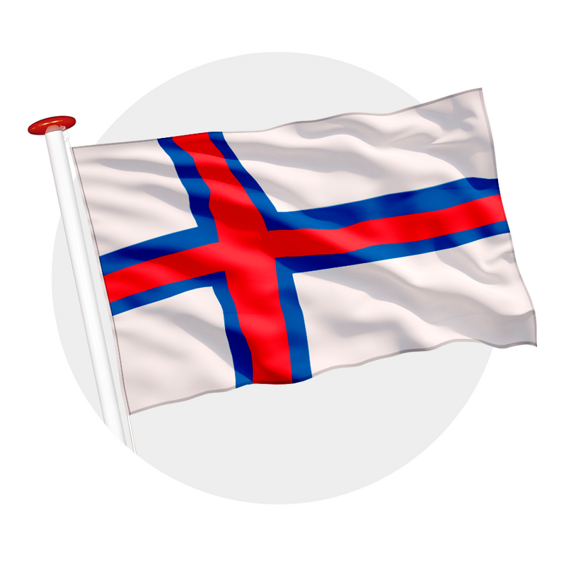 Vlag Faeröer Eilanden