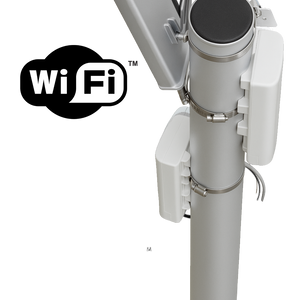 Geanodiseerde aluminium WiFi-mast 6 meter
