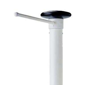 Banieruithouder met draaitop voor vlaggenmast (Aluminium & Polyester)