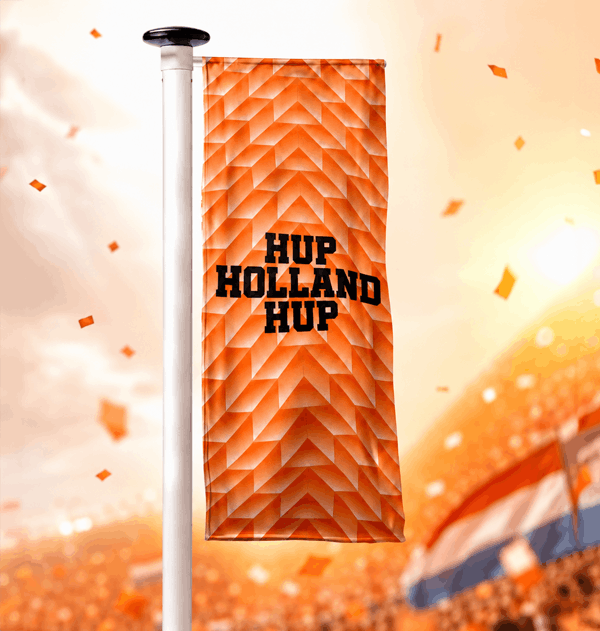 WK voetbalbanier Nederland 1988