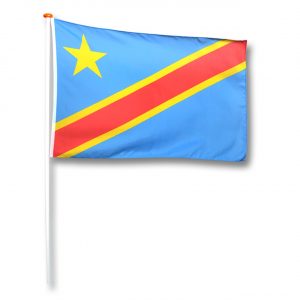 Vlag Congo (Kinshasa)