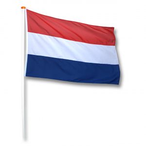 Vlag Nederland (oud Hollandse) Donkerblauw
